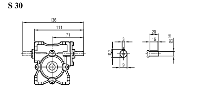 Página de dimensiones S 30